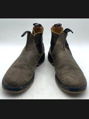 NWT REACTION KENNETH COLE Mens Beige Knock Wingtip Block Heel Chelsea Boot 13 M Kenneth Cole Reaction Mens Shoes Knock BRG Wingtip Chelsea  main image 3